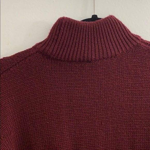 SOLD Moncler Logo Burgundy Sweater - Picture 12 of 12
